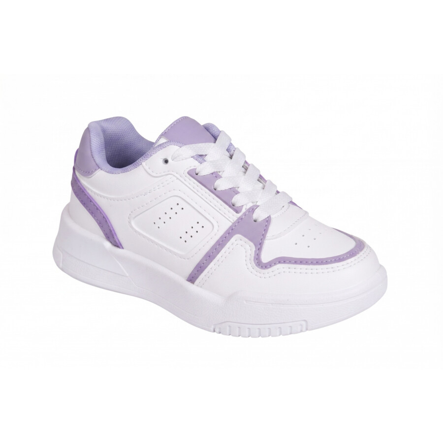 MICOMIC CASUAL WHITE/LILA