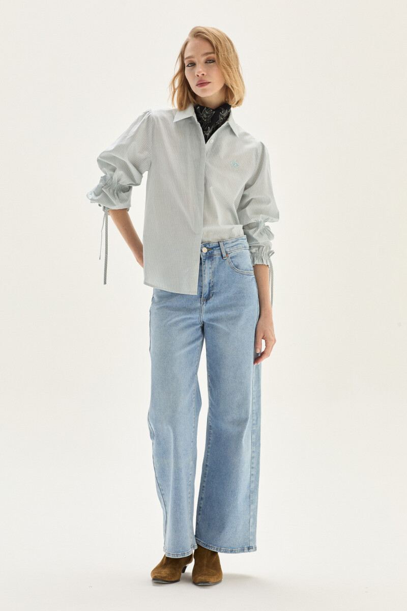 Camisa Daydream Celeste