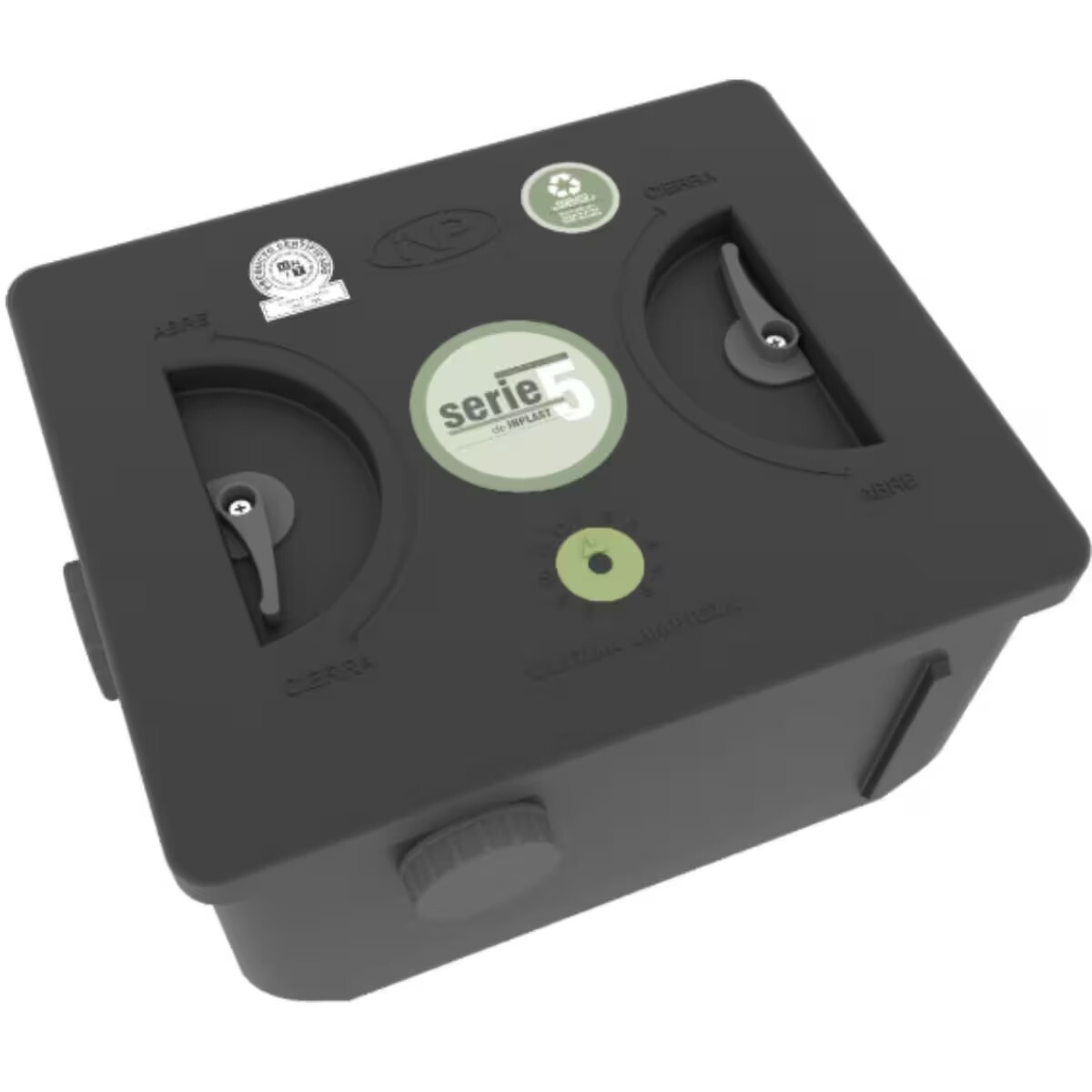 Grasera Aprobada Con Tapa Entera Serie 5 