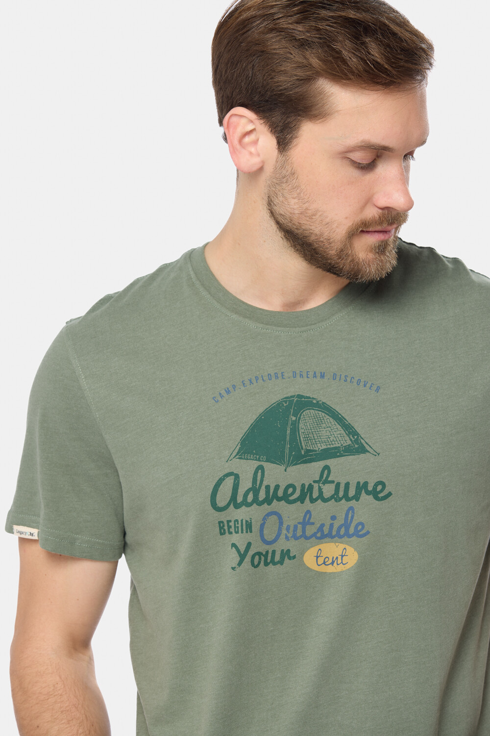 REMERA ESTAMPADA Verde
