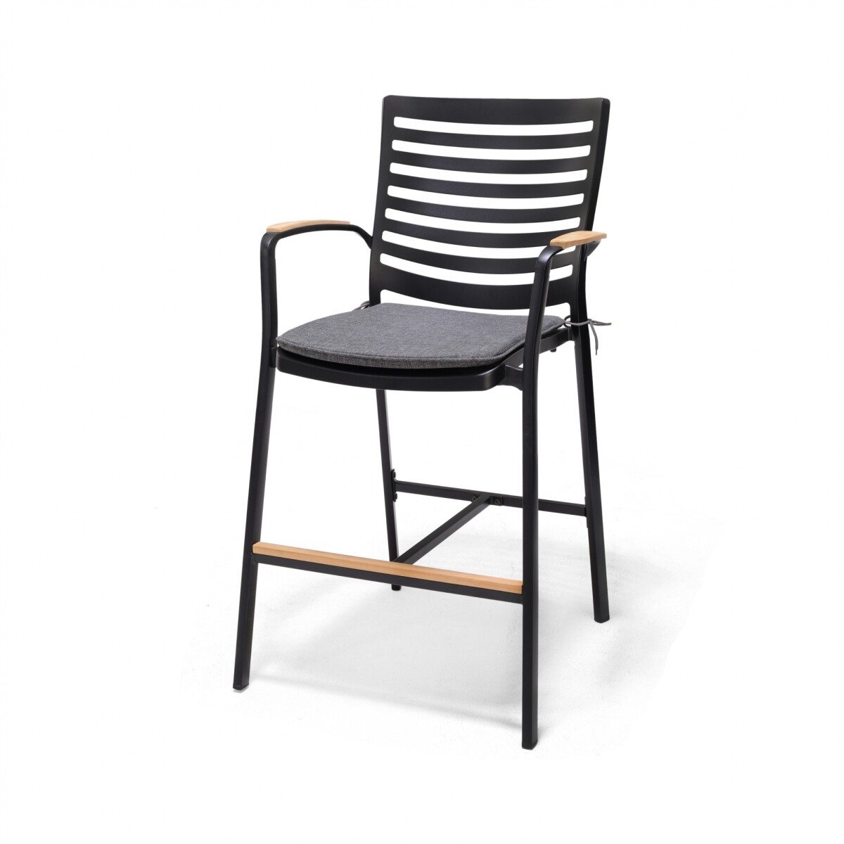 Silla de Bar - Portals - Negro 