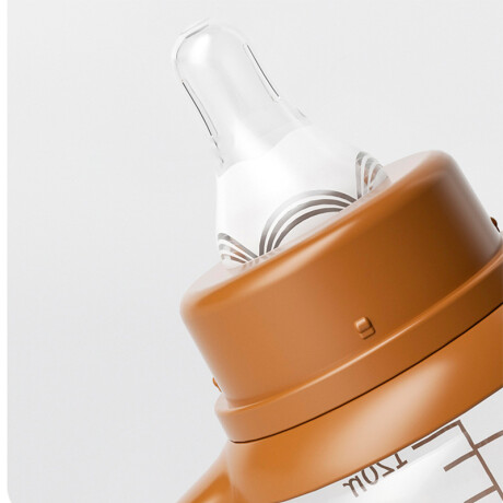 Mamadera Bebé 120ml Con Agarre Oso
