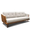 Sillon Sofa Triunfo 3 Cuerpos Marron y beige