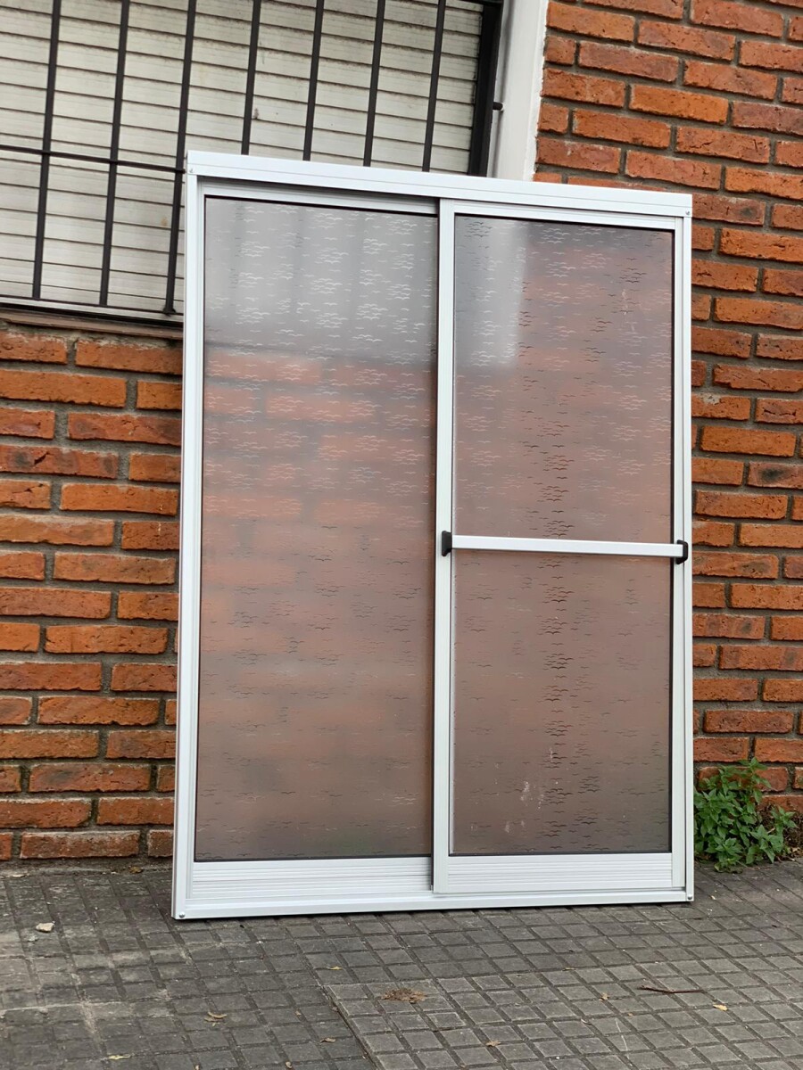 Mampara de Aluminio con Acrilico 