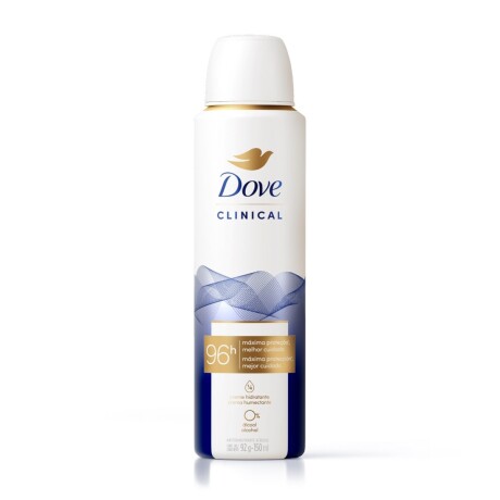 DESODORANTE DOVE CLINICAL 96 HS 150 ML DESODORANTE DOVE CLINICAL 96 HS 150 ML