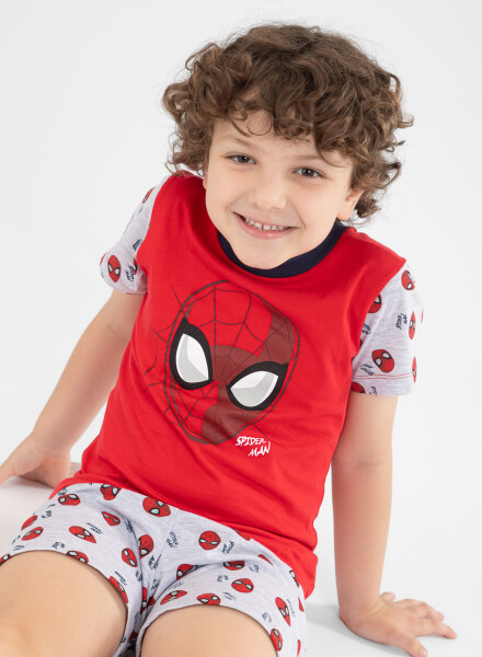 Pijama infantil spiderman Rojo