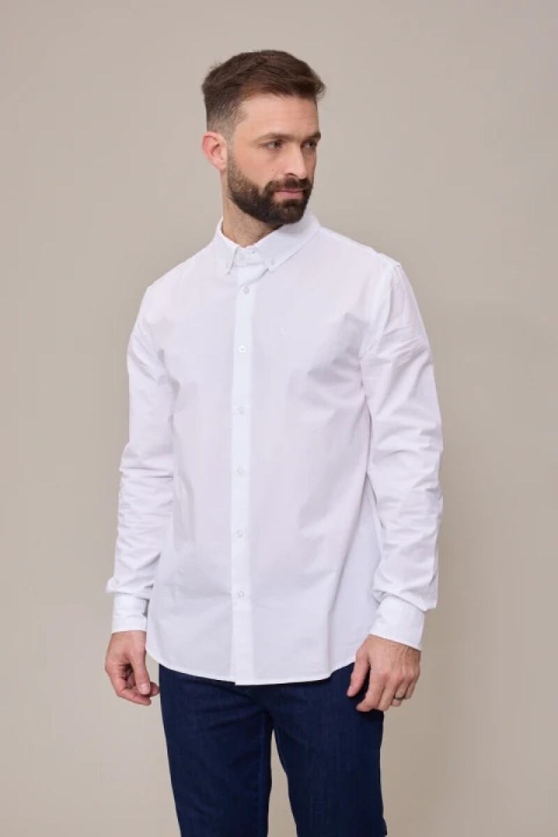 CAMISA POLANCO CROBAT - BLANCO 
