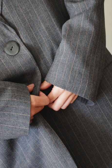 Blazer Sastre Cashmire Gris