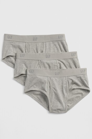 Calzoncillo Pack X3 Hombre B10 Grey Heather