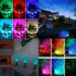 Lampara Led RGB Solar x4 Exterior Jardin Caminos Decoracion Lampara Led RGB Solar x4 Exterior Jardin Caminos Decoracion