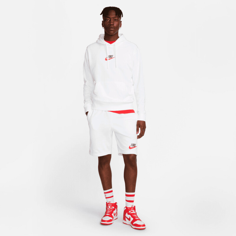 Abrigo Nike Club de Hombre Blanco