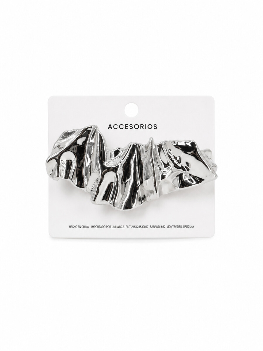 BROCHE PRAGA - PLATEADO 