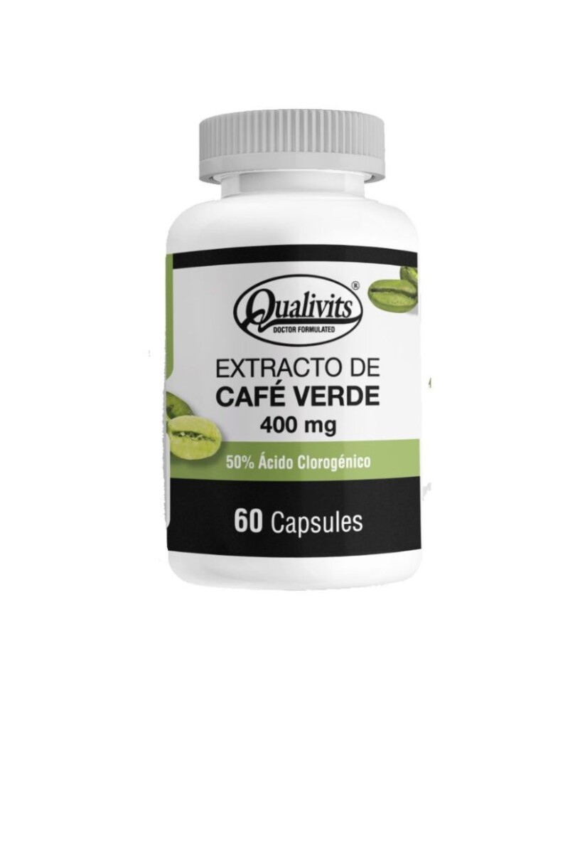 Extracto de Café Verde 400mg 60caps Qualivits 