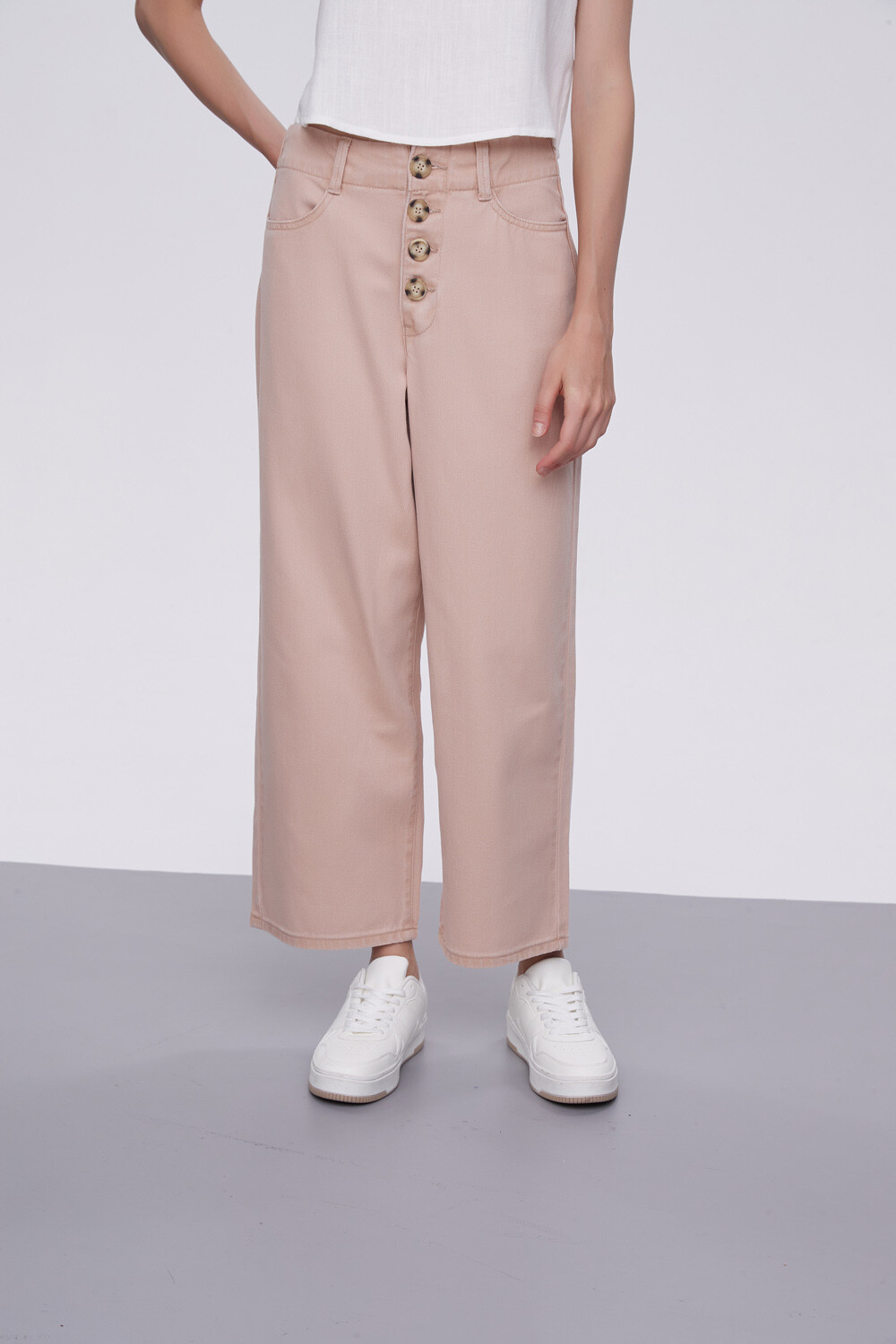 Pantalon Wajen Rosa Viejo