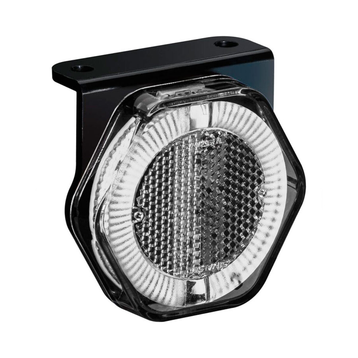 FAROL - LATERAL LED CRISTAL HEXAGONAL C/SOPORTE 12/24V - 