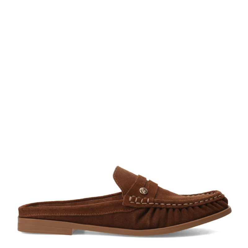 Zuecos de Mujer Bottero Mocasin Marrón Café