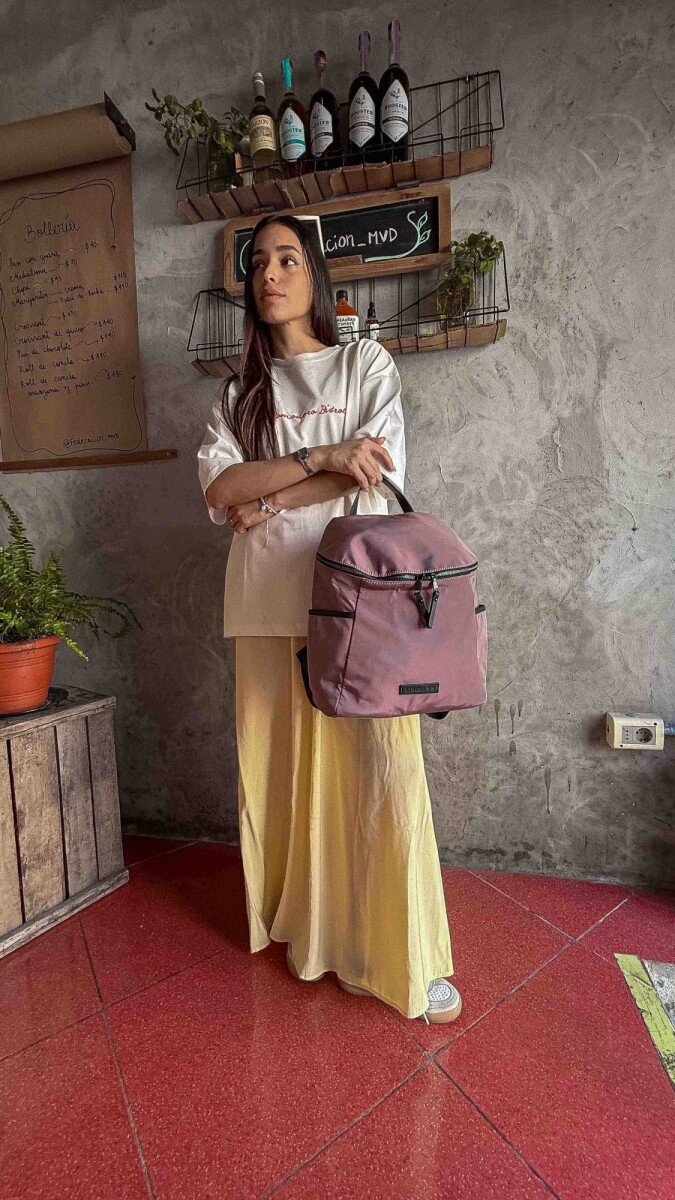 MOCHILA VIOLETA - NUEZ 