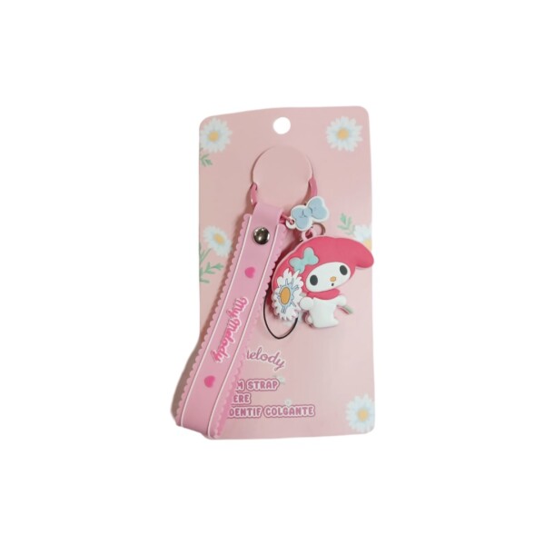 Colgante de celular Sanrio jardín Melody