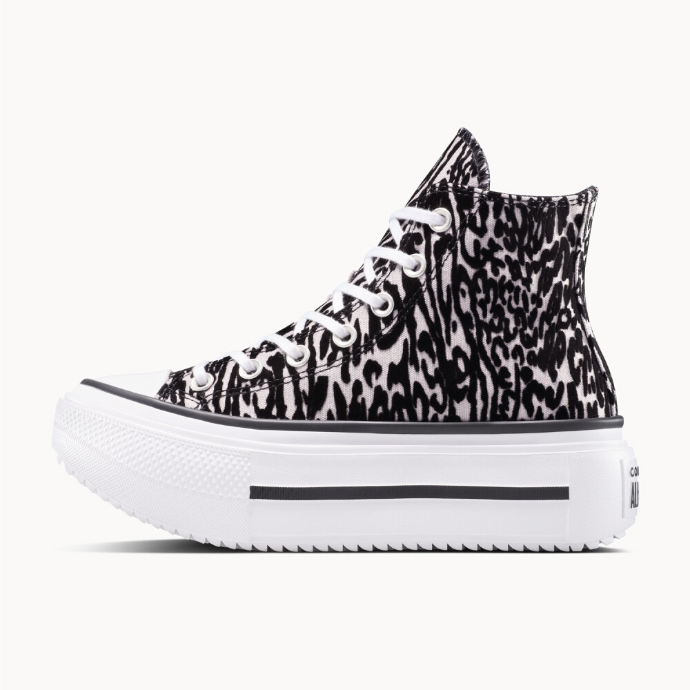 Zapatillas Converse Chuck Taylor AS Double Stack Platform Animal Graphic Unisex Black