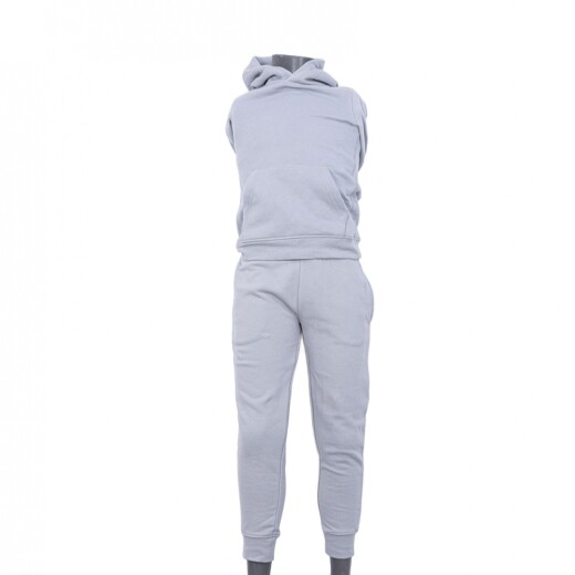 Pantalon Menpi Alta Calidad Moda Niño Deportivo Gris S/C