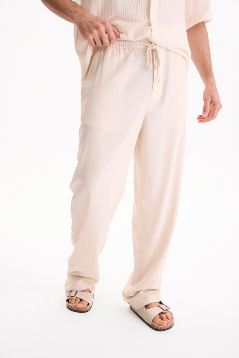Pantalon Tropez - Crudo 