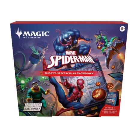 Magic Marvel Spider-Man Scene Box Magic Marvel Spider-Man Scene Box