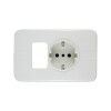 TOMA SCHUKO CON PLACA+UN MODULO LIBRE TOMA SCHUKO CON PLACA+UN MODULO LIBRE