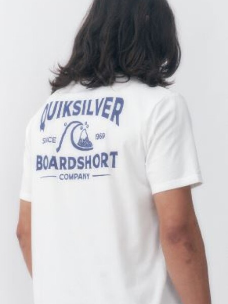 T-SHIRT QUIKSILVER 40602 BLANCO