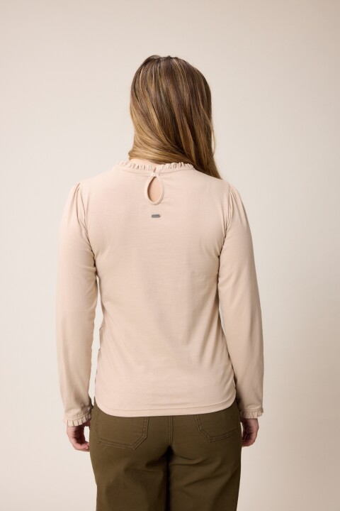 T-SHIRT M/L YLVA POLANCO Beige
