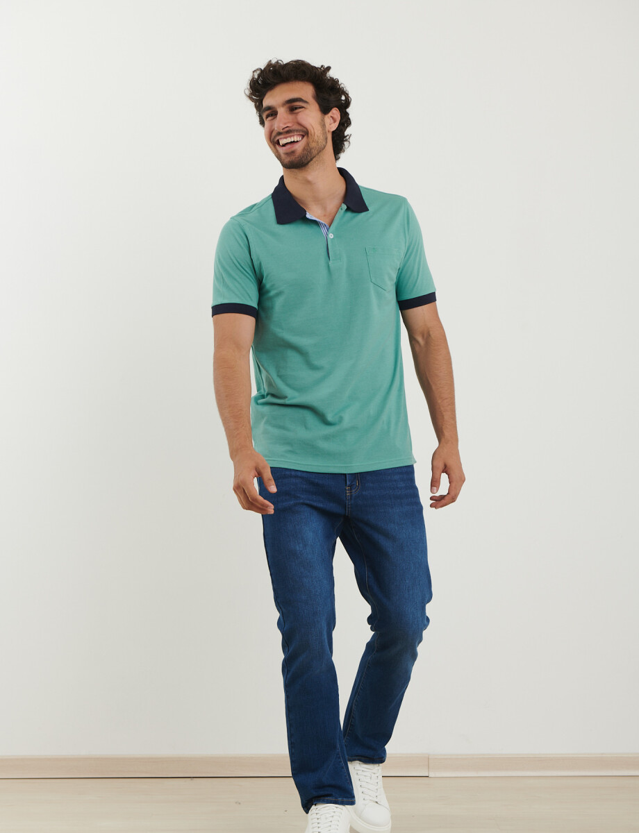 520303 REMERA NAVIGATOR Verde Medio