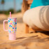 Vaso Térmico Metalico 1.2 Litros Diseño Sorbito Agua Cafe Ax Color Rosa