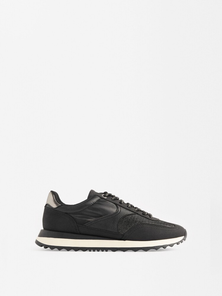 Zapatillas Running Rejilla negro