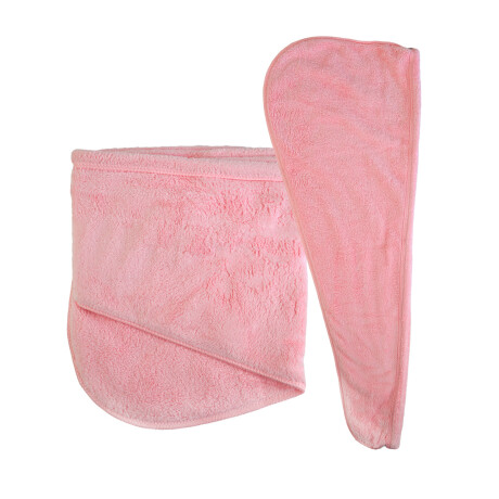 TOALLA TURBANTE MICROFIBRA 65X25CM TOALLA TURBANTE MICROFIBRA 65X25CM