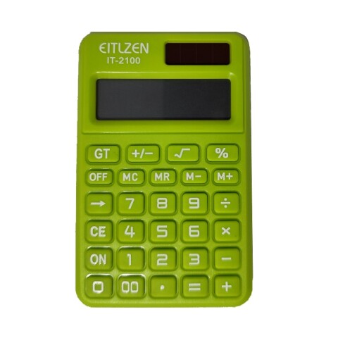 OUTLET Calculadora Eitlzen It-2100 colores fluo Outlet Calculadora Eitlzen It-2100 Colores Fluo