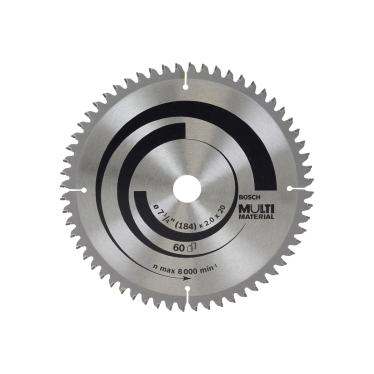 Disco sierra circular multimat. Ø184 60 dien Bosch - BS3329 