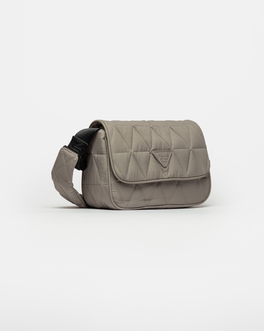 Bandolera Thunder En Nylon Gris