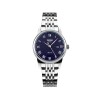 Reloj Skmei 9058SBU-S analógico en acero plateado con esfera azul (caja delicada 31 mm) Azul