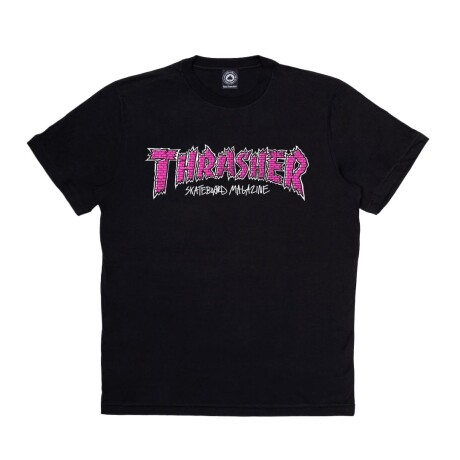 Remera Thrasher Brick Logo Negro Remera Thrasher Brick Logo Negro