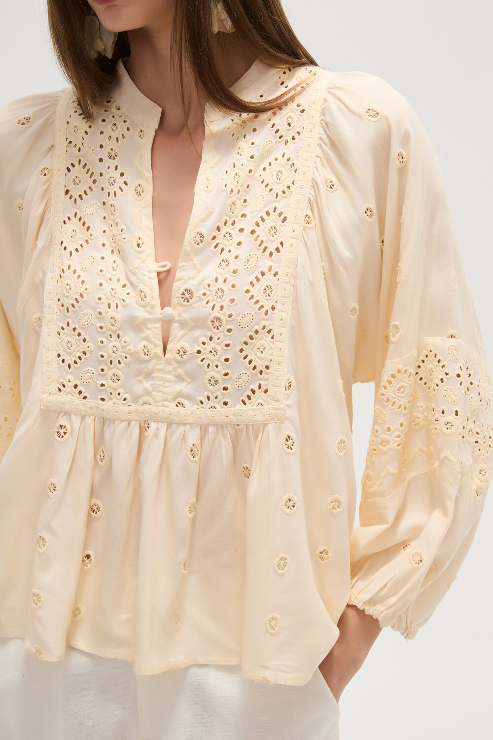 Blusa Balerene Amarillo Claro