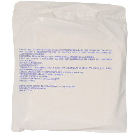 Gasa Estéril 10x10 cm 120 trozos