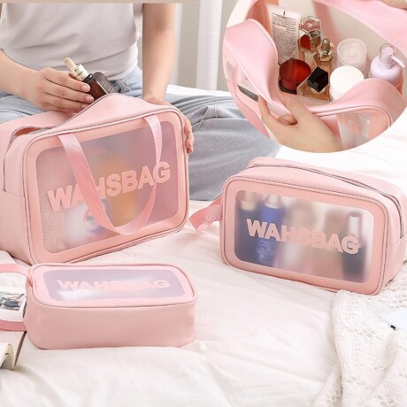 Organizador impermeable para valija WASHBAG Rosa