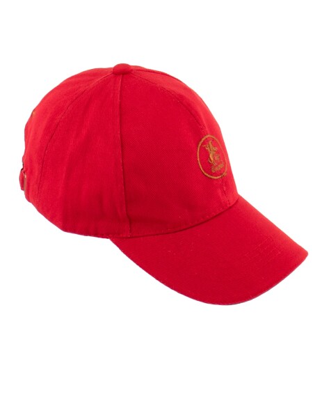 gorra visera ROJA