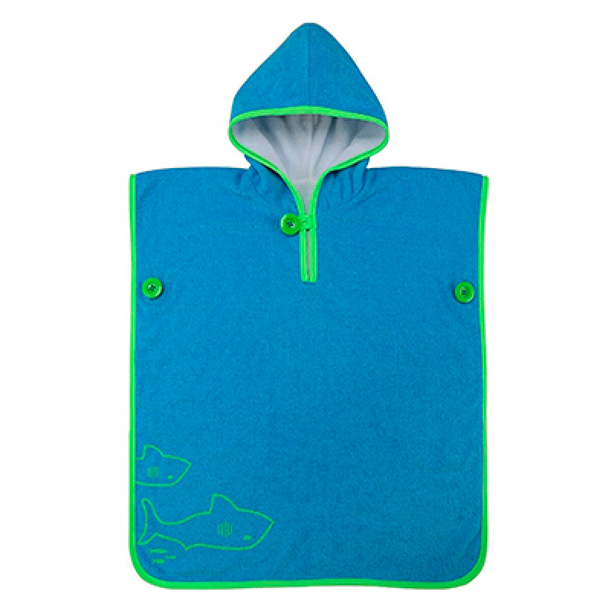 Toalla De Bebé PHELPS 6+ Meses - Blue Green 