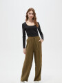 Pantalon Calen Verde Oliva