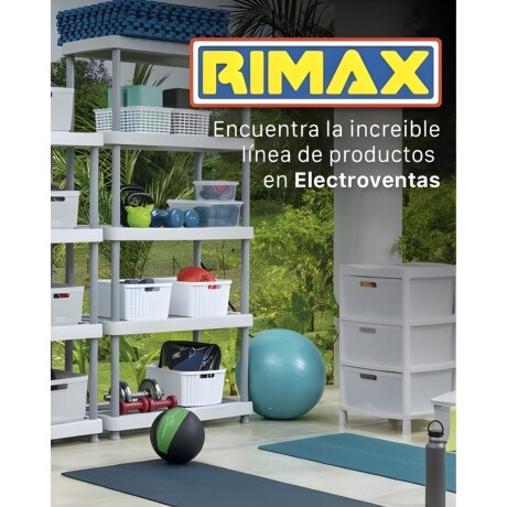 Armario de 2 puertas y 4 estantes Rimax Baru Armario de 2 puertas y 4 estantes Rimax Baru