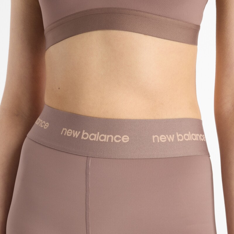 Short New Balance de Dama - High Rise Sport 5" - WS51182EAS BROWN