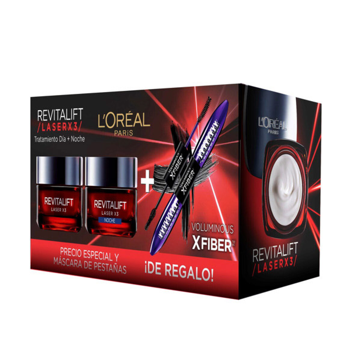 Pack Lata Laser Dia+ Noche+ X-Fiber 