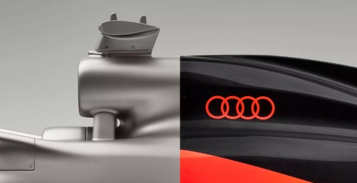Así se ve el futuro: el Audi de F1 con estética minimalista