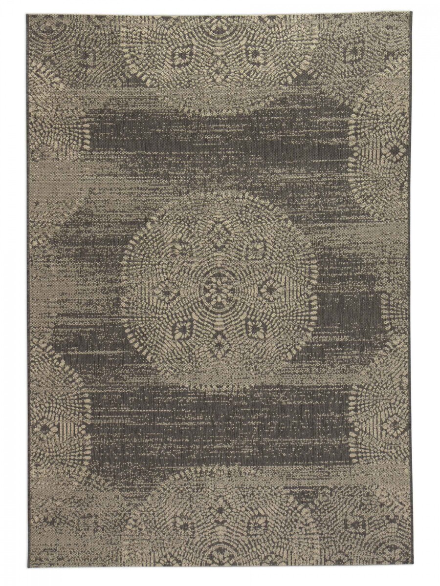 LINEO - ALFOMBRA LINEO LIN/1985/3308/ 160X230 ANTHRACITE/SAND 