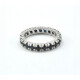 Anillo Sinfin En Oro Blanco Y Zafiros Anillo Sinfin En Oro Blanco Y Zafiros